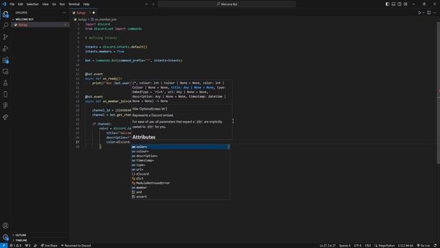 Create a Discord Welcome Bot with Python in 10 Minutes! 🚀 | Step-by-Step Tutorial