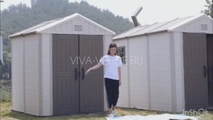 Пластиковый сарай FLEXI STORE 7х4