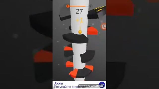 Helix jump проходу первый и на половину второй уровень❗ смотреть онлайн