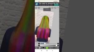 Как разукрасить волосы в ibis paint x