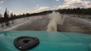 (worlds fastest bayliner jazz)  got the jet trimmed on the bayliner jazz with the 175 sport jet