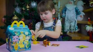 Покемоны в Макдональдс /  Хэппи мил Покемоны /Игрушки Покемоны в Макдональдс