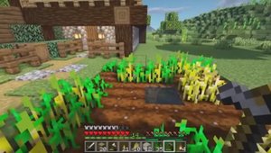 Выращиваем пшеницу и разводим овец! Делаем ферму мечты в Minecraft! 🌾🐑