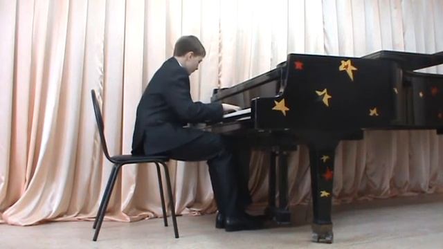 Серегин Никита К Черни Этюд соч 299 №14