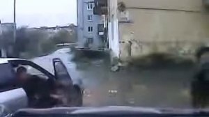 Кабан напал на женщину