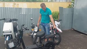 электрический скутер из китая за 32 тысячи