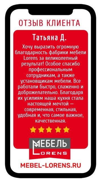 #отзыв #кухняназаказ #lorens #анапа