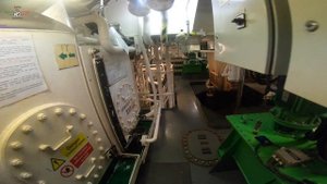 AHTS Ship engine room tour. Offshore vessel tour.