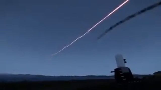 Ночная стрельба Панцирь-С1