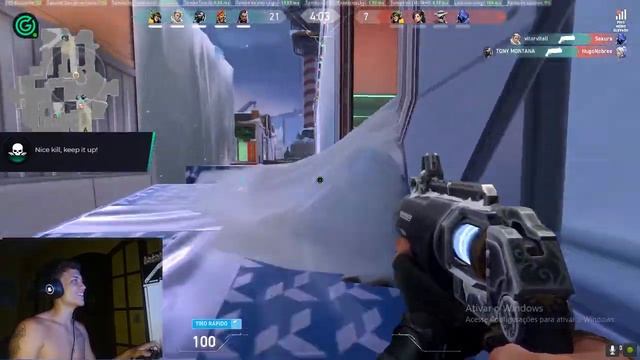 ATUALIZAÇÃO DE NATAL NO VALORANT смотреть онлайн