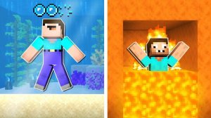 НУБ И ПРО ПРОХОДЯТ ЛАБИРИНТ В МАЙНКРАФТ