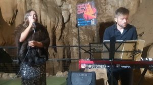 Максим Перов и Елена Новикова в Скельской пещере #3