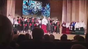Народный казачий хор г. Анапы - "Ой, мороз, мороз" (02.02.2025)