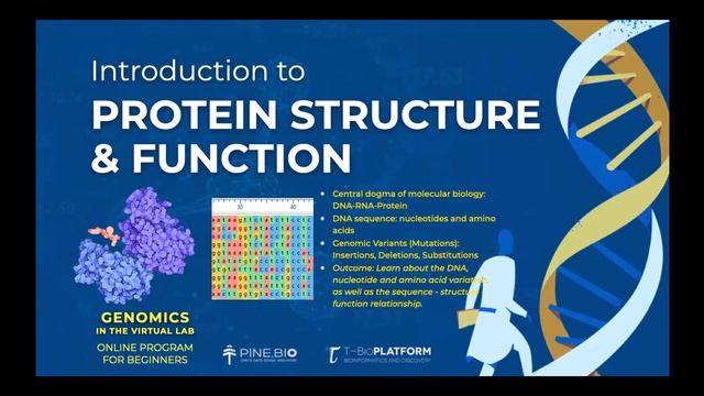 Webinar - Meet the Mentors for "Genomics in the Virtual Lab" program starting on June 21 2021