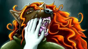 [Furry ASMR] You fondle a hyena's maw (Tapping, Licking, mouth sounds, hair sounds)