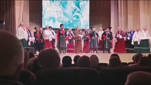 Народный казачий хор г. Анапы - "Щэдрик-вэрик, дайтэ варэник" (02.02.2025)