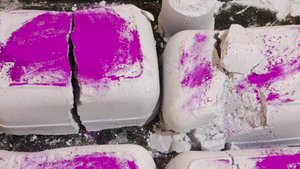 ASMR Baking soda#chalkasmr#glay#crunchu#relax