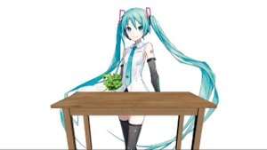 Мику готовии суп из лука порея| рубрика создана @Зезь |  продолжение следует