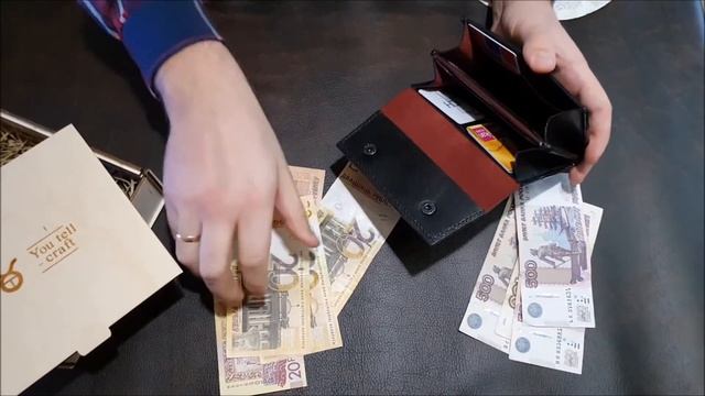 Кошелек-Докхолдер из натуральной кожи ручной работы - "Jackholder"