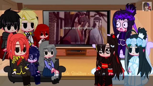 MDZS react to Wei Wuxian As  MDZS and TCF AU  A-Yuan_el_rabanito 