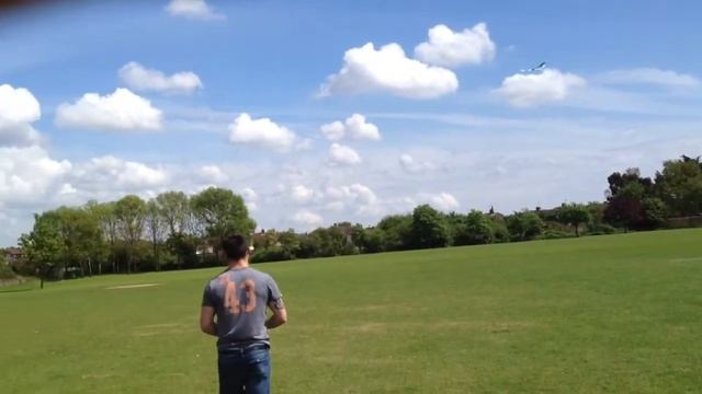 Homemade 2.2 meter foam glider смотреть онлайн