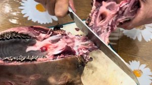 РАЗДЕЛКА ГОЛОВЫ БАРАНА.  Қойдың басы кесу және тазалау…