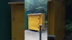 Качалка в роще Новочебоксарска. Построена энтузиастами
