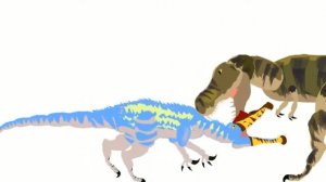 барионикс против Ти рекса