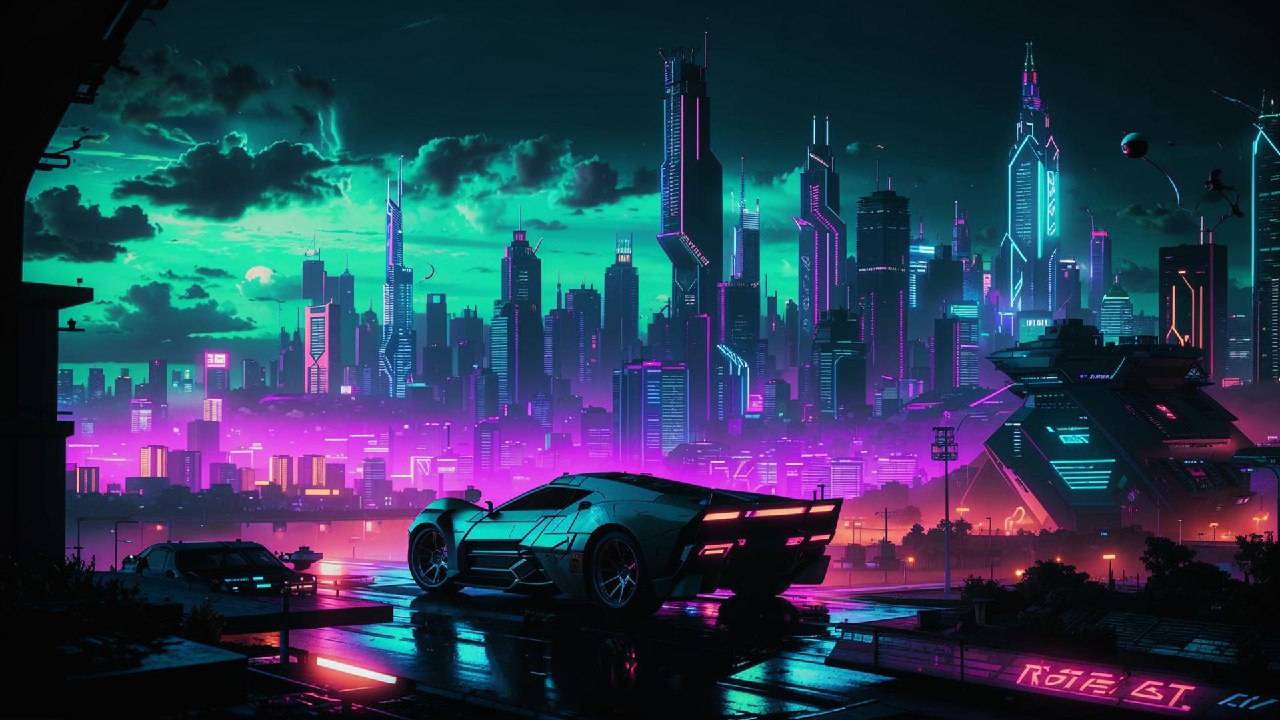 Ночной город: Путешествие по миру Cyberpunk 2077 #8