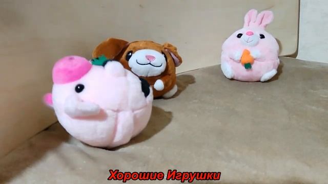 Прыгающие плюшевые питомцы танцуют, музыка, повторяют голоса