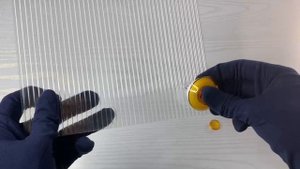 Термошайба для крепления поликарбоната оранжевая