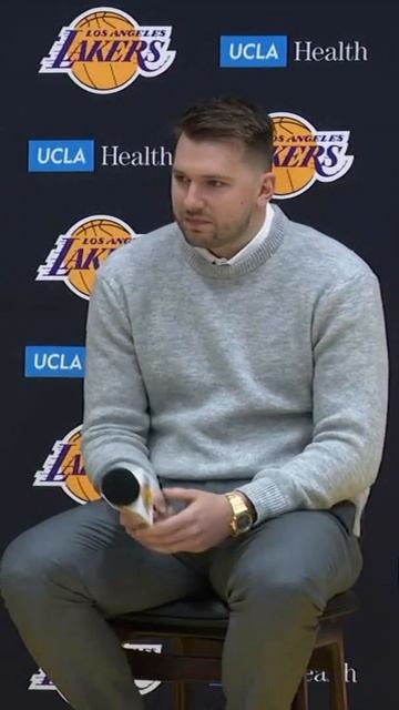 Luka on playing with LeBron: "It's a dream come true..."