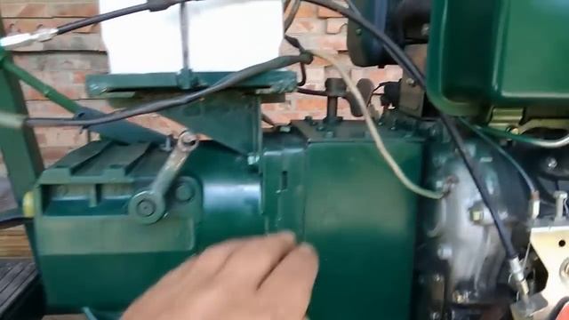 дизельный минитрактор ДМТ 9 из мотоблока ДОН1350
