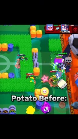 Potato Сейчас vs Раньше

#brawlstars #бравлстарс