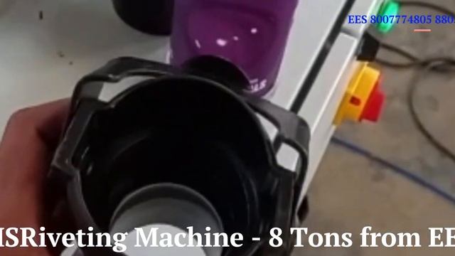 MS Riveting Machine 8 Tons for Sprinkler Couplers