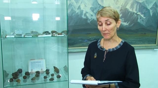О геологической коллекции Бийского краеведческого музея ("Будни", 05.02.25г., Бийское телевидение)
