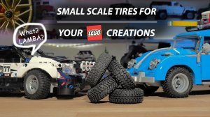 Обзор реалистичных RC4WD покрышек для LEGO