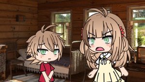 [Страшилка]{Кошка Мурка} {Gacha life}