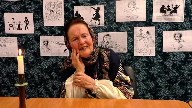 Зимний вечер-читает Галина Агниашвили