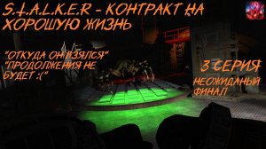 S.T.A.L.K.E.R - Контракт на хорошую жизнь 3 серия "Неожиданный конец части"