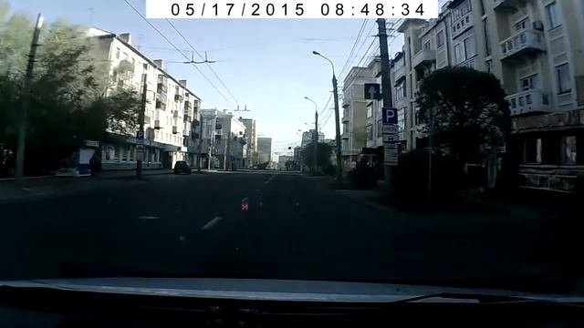 в лобовую