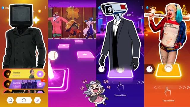 SKIBIDI TOILET TV MAN 🆚 SPY X FAMILY ANYA TOCA TOCA 🆚 CAMERAMAN 🆚 HARLEY QUINN LADY GAGA BAD ROMANC