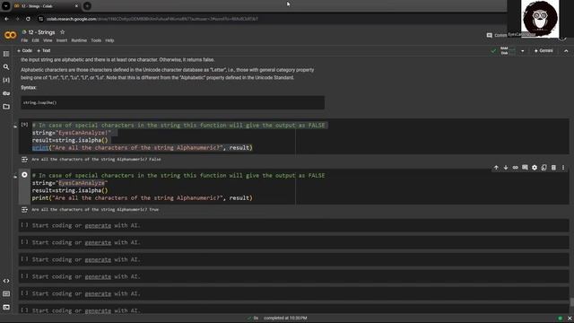 PYTHON - Strings - Methods - Boolean - isalpha #PythonTips #viral #viralvideo #videos #video