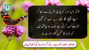 Shadi Shuda Aurat Ke Garam Hone Ka Andaza 3 Nishaniyon Se Lagaen || Urdu Quotes || Love Quotes