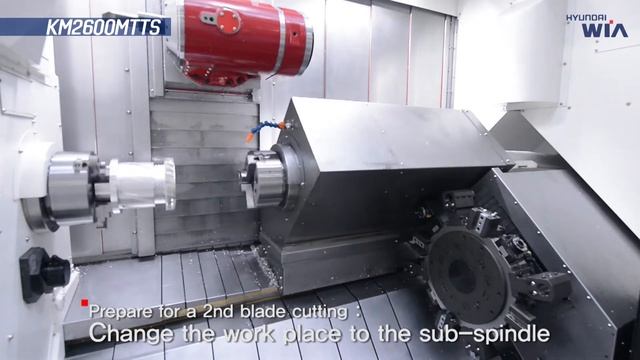 HYUNDAI WIA KM2600MTTS  - Process-intensive 9-axis Multi-tasking Machine