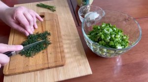 САЛАТ ИЗ ЗЕЛЕНИ