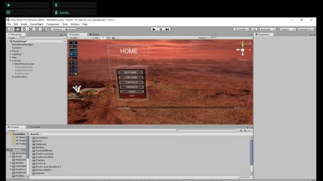 [#5] [Unity] Main Menu/UI/Programming | Game Development