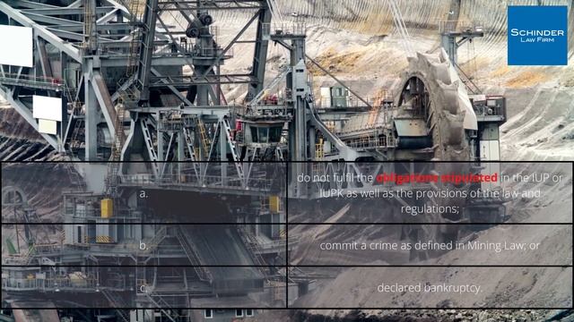 Mining licenses