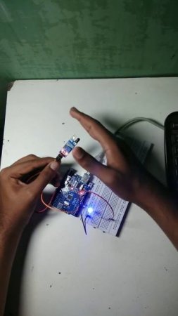 blinking LED with IR sensor and arduino uno | full code explanation in hindi..