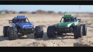 Гоночный багги ДРэйв синий 4WD на Р/У 1:16